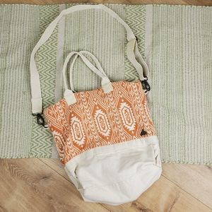 Prana Medium/Large Tote Purse Bag Boho Summertime